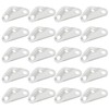 VGOL 20Pcs Guyline Cord Adjuster Tent Tensioners Triangle Wind Rope