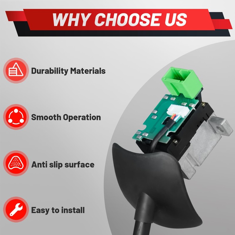 Upgraded Turn Signal Switch Windshield Wiper Switch Compatible with Freightliner