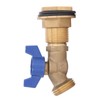 Brass Ball Valve Quarter Turn Water Tank Spigot Rain Barrel