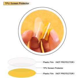 Giaogor Venu 2S Screen Protector, [6 Pack] Full Coverage TPU Clear Film Compatible for Garmin Venu 2S Smartwatch (6 PACK)