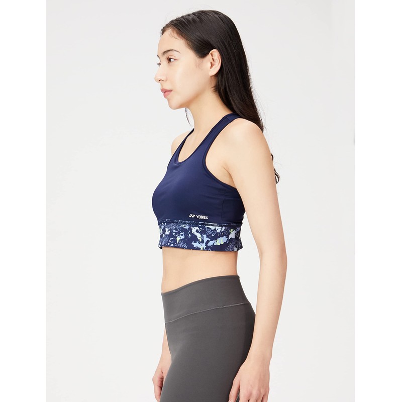 Yonex 46036 Women's Sports Bra, navy blue (019)