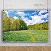 Countryside Farm Field Backdrop for Photography 10x7ft Spring Summer Scenery