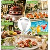 Thrymme 24Pcs Metal Cocktail Sticks, Cocktail Skewers for Martini Olive