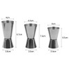 Set of 3 ZONADAH Measuring Cup 15/30ml 25/50ml 20/40ml Stainless