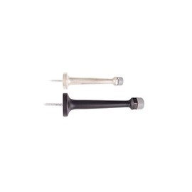 Emtek Door Stops 2 size options and 12 finish options (4", Polished Nickel US14)