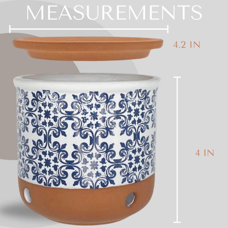 Okavango Ceramic Garlic Keeper - garlic keepers - garlic storage