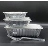 GSL 50 x No1 Small Aluminium Foil Takeaway Food Containers