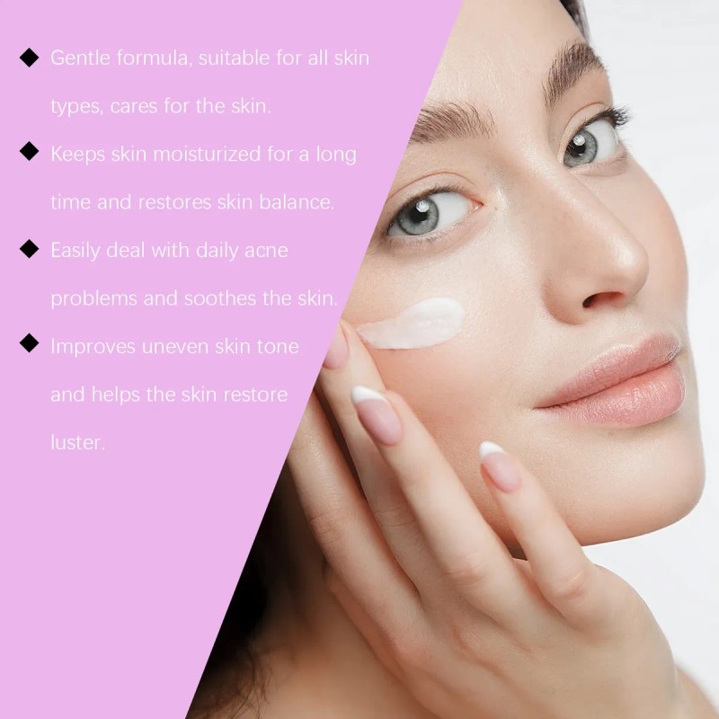 Ouhoecrema Facial Cuidado Acné Ácido Azelaic