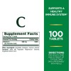 Vitamina C Nature's Bouty, 500 mg, 100 cápsulas, sabor Imp