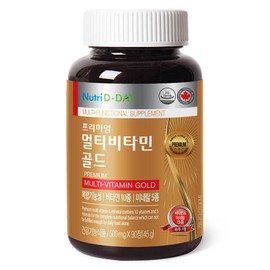 Nutri-D-Day Premium Multivitamin Gold, 90 tablets, 1 piece / 뉴트리디데이 프리미엄 멀티비타민 골드, 90정, 1개