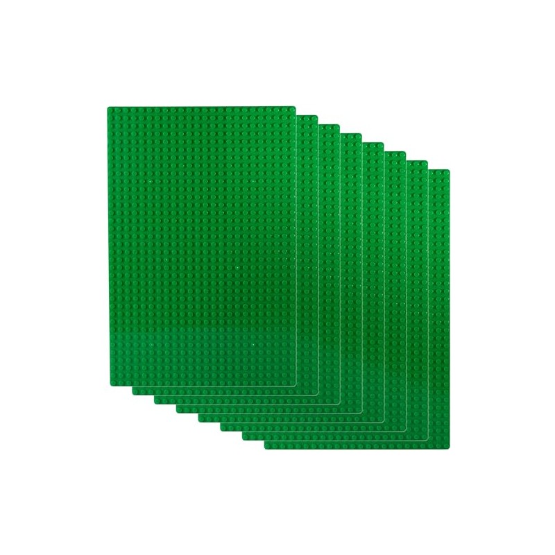 APOSTROPHE Games Building Block Base Plates Compatible with All Major