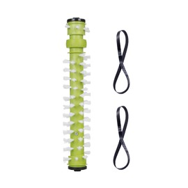 Moreffi 1 Pc Brushroll and 2 Belts Replacement for Hoover Dual Power Max Pet Upright Cleaner FH54011, Compare to Rolling Brush Bar Part No. 440014278, Belt Part# 440005536