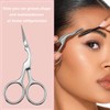 Eyebrow Scissors for Women, Shaping Scissors, for Trimming Eyebrows, Nose,