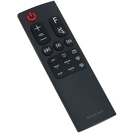 AKB75595401 Replace Soundbar Remote Control fit for LG Sound Bar Speaker System SK5R SK5Y SJ4R SK8Y Sk10y Sk6y Sk9y SJ5Y Sj4y SPK5B-W SPJ4-S SPJ4B-W Spk8-w Spj5b-w S65S3-S SPK5BW SPJ4S SPJ4BW Spk8w