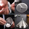 Funnel Funnel, Stainless Steel Funnel, Wide Mouth Funnel, Funnel, Filter,