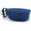 Double Grommet Belt, Unisex Double Hole Canvas Belts for Men