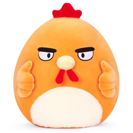 Tumyay Original 13.5-inch Chicken Pillow Plush Stuffed Animal Toy Big Size Adorable Soft Plushie,Gift for Kids