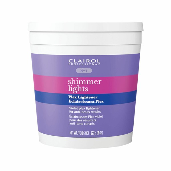 Clairol Professional Shimmer Lights Violet Plex Lightener 8oz