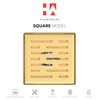 Hydroware Shower Drain - Stainless Steel Square Shape Shower Floor