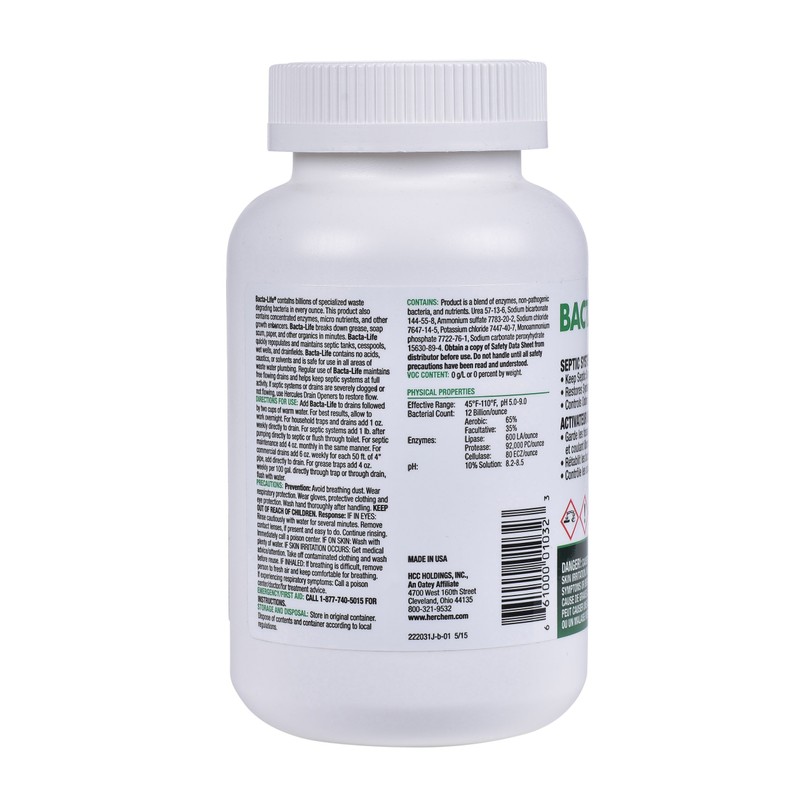 BACTA-Life Septic System Bacterial Activator