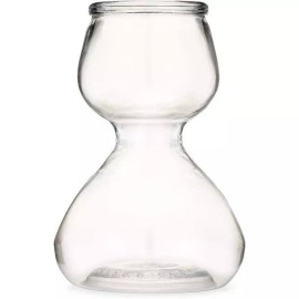 Garden guru Quaffer Double Bubble Layered Shot Glass plus Recipe Card, Set of 8