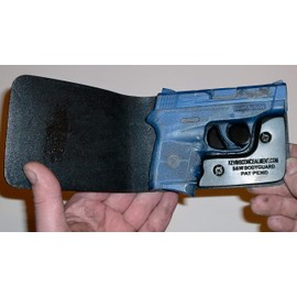 Kevin's Wallet Holster - S&W Bodyguard 1.0 & 2.0 - Back Pocket Deep Concealment EDC (Bodyguard 1, No Laser, Left Hand)