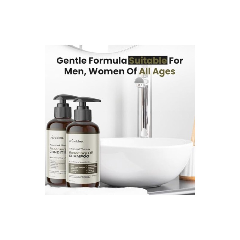Aquableu Set De Champú Y Acondicionador Advanced Therapy Anti-Finning Con