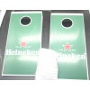 Heineken Logo Mini Tabletop Cornhole Corn Hole Game Boards Travel