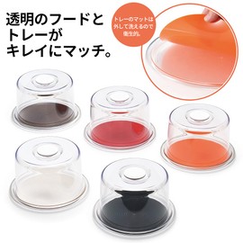 Tree-Lined Industrial Clear raburi-hatto Round Small White Mt – 1180 