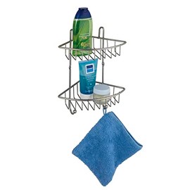 WENKO Badeckregal Milano mit 2 Etagen 2 Etagen Matt