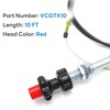 VCGTX10 10FT Vernier Throttle Cable, Heavy Duty Vernier Locking Throttle