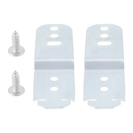 YINETTECH 2PCS Dishwasher Mounting Bracket Compatible with Bosch OE 00619985 628371 EA347878 AP4538351 00628371 87.8x25.6mm with Screws Dishwasher Fixing Plate