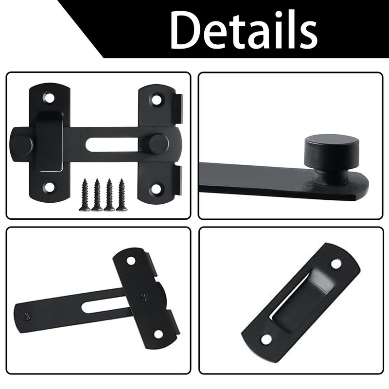 Door Bolt Stainless Steel, Door Bolt Black, Door Bolt Lockable,