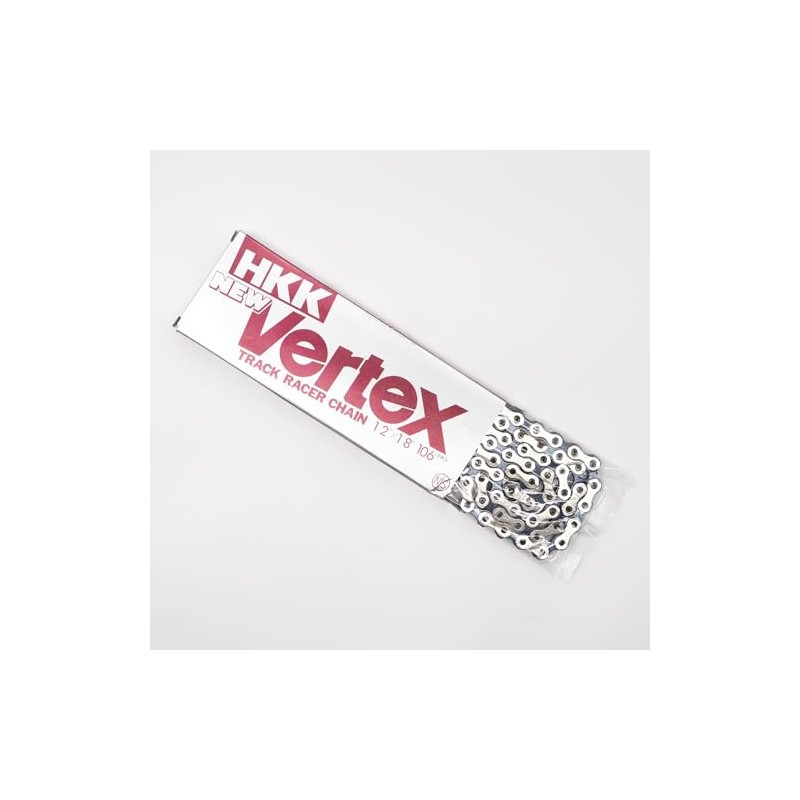 HKK Vertex 1/8" Chain, Silver Black