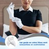 BORISCA 6 Pairs White Cotton Gloves White Glove 100% Cotton