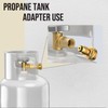1pcs POL to QCC1 Propane Tank Adapter, Old to New