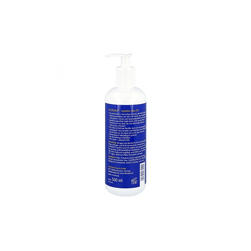 ALLERGIKA Lipolotio urea 5% 500 ml