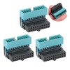 3Pcs Mainboard Power Adapter 19Pin to 90 Degree Connector DIY
