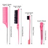 Hair Comb Set | Teasing Brush,Hairbrush Portable Small Comb Tool