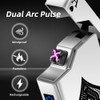 LcFun Electric Lighter - Rechargeable USB, Dual Arc Plasma, Windproof