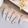 UUYYEO 6 Sheets Star Nail Stickers Nail Design Stars Nail