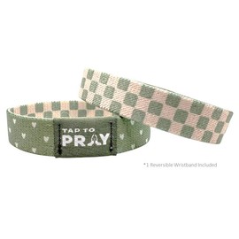 Tap To Pray™ Wristbands - Cottage & Tile - Size: X-Small