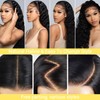 SupWig Deep Wave Human Hair Wig, 13x4 HD Lace Front