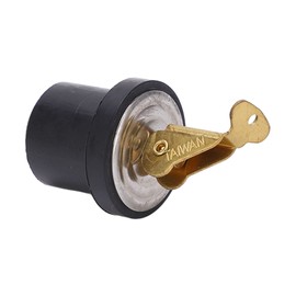 Marine Compression Drain Plug, 19mm Compression Drain Plug Watertight Seal Brass Screw Type Rubber Seal Boat Marine Drain Plug Drain Plug Drain Yacht Marine Accessories (7/8 inch