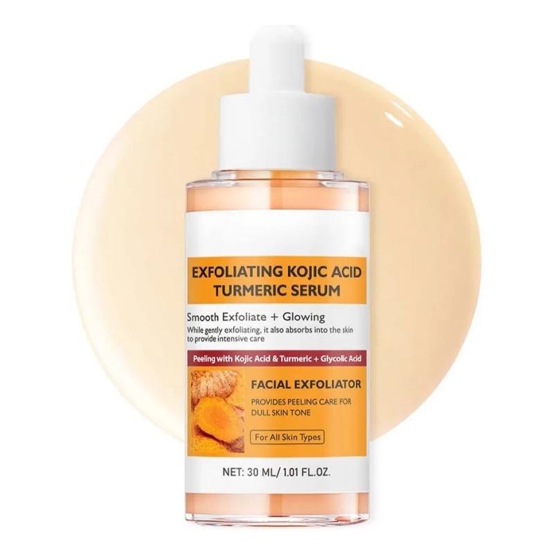 Srum Exfoliante De Crcuma, Corrector Iluminador De Manchas