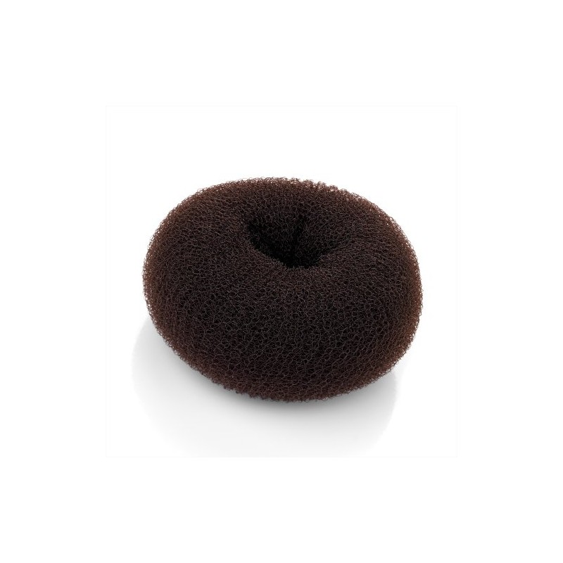 Large Brown Hair Bun Shaper Former Donut Ring Styler by