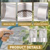 Tinoaly 2pcs 25mm Inlet Suction Strainer Mesh Filter, Stainless Steel