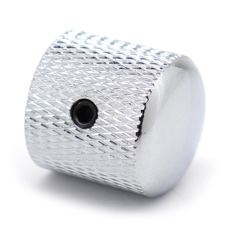 Unbranded 4Pcs Chrome Metal Dome Knobs Guitar Bass Volume Tone