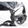 Reer RainCover Active Rain Cover for Buggies and Pushchairs, Grey/Black,