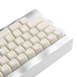 ULTRAEQUIP White Jade Keycaps, 160 Keys Double Shot PBT Keycaps RSA Profile, Translucent Shine Through, Custom Set with Split 7U Spacebar for Alice ISO ANSI 60, 75, 80, 95, 100% Mechanical Keyboard